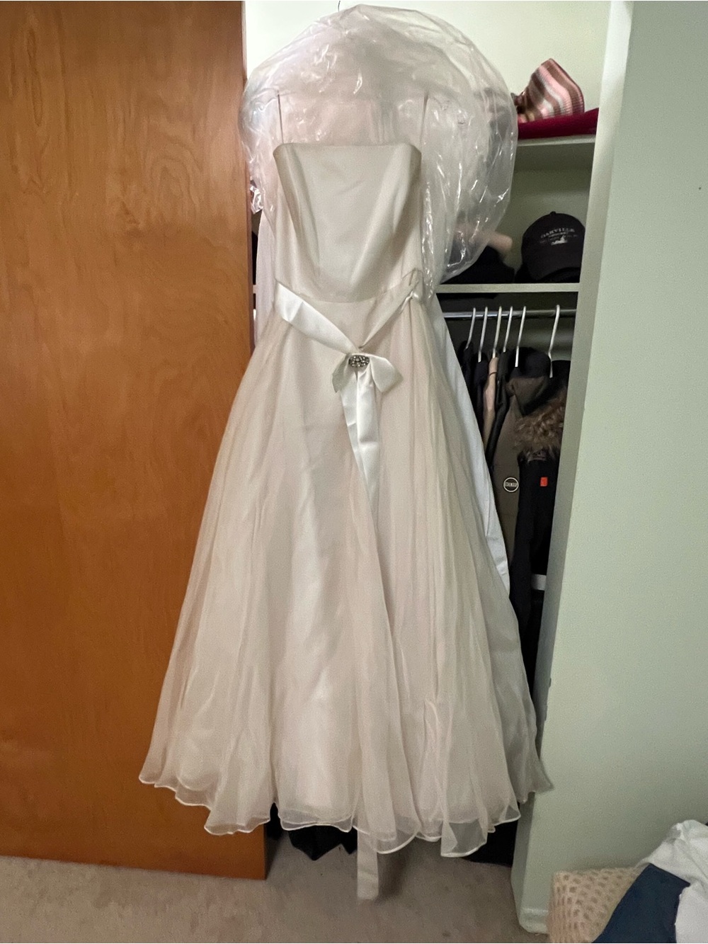 Ramona Keveza Silk Organza Wedding Dress.